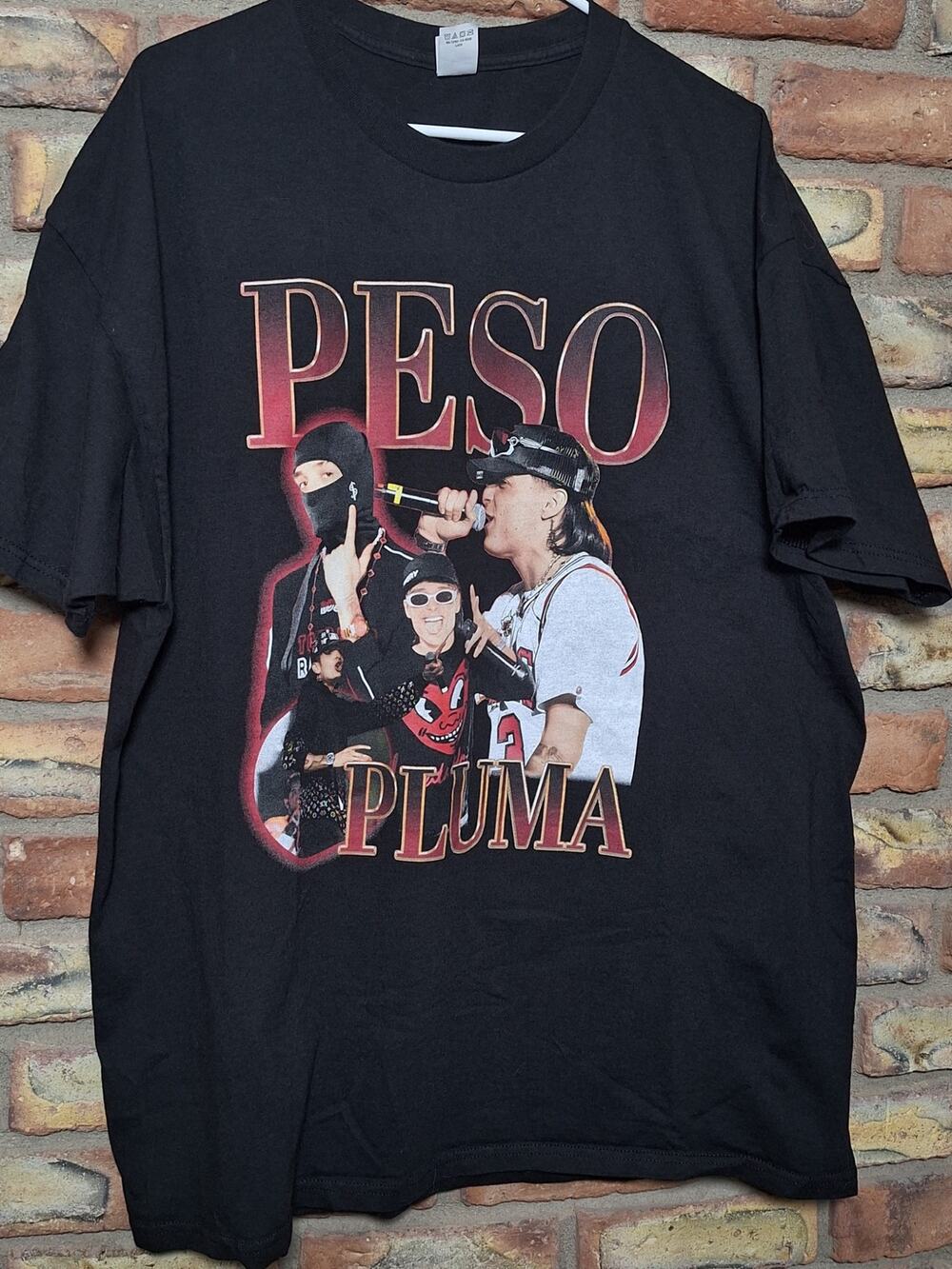 Latin Rap Graphic T-Shirt Men’s 2XL Black Heavyweight Music Print Tee Excellent!